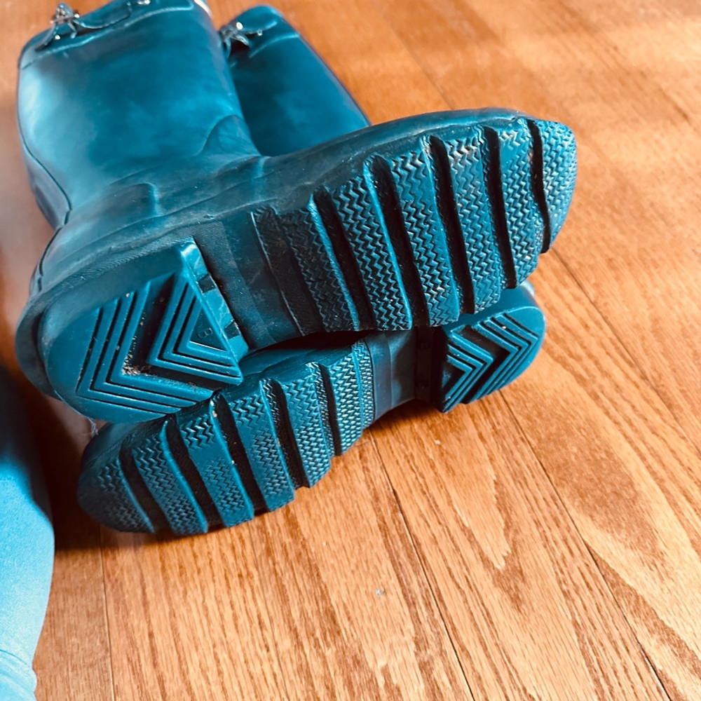 Hunter boots Navy blue tall - Picture 4 of 6